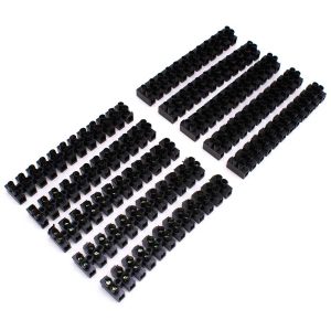 REGLETA DE CONEXION 10MM NEGRA LH-2110