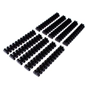 REGLETA DE CONEXION 12MM NEGRA LH-2112