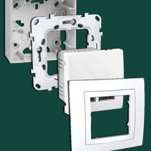 USB Charger Socket Outlet – Double – Complete Enclosure