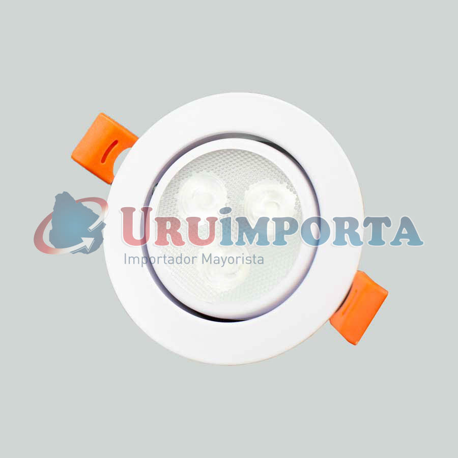 SPOT LED ARTICULADO 3W 8CM BLANCO LH-1904