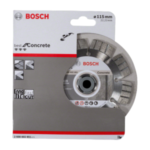 Disco Best para Hormigon Duro y Hormigon Armado 4-1/2″ BOSCH 2608.602.651-000