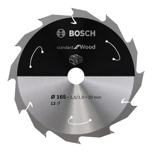 Disco de sierra Circular Standard para Madera 6-1/2″ (165 x 1.5/1.0 x 20mm) 16 Dientes BOSCH 2608.837.684-000