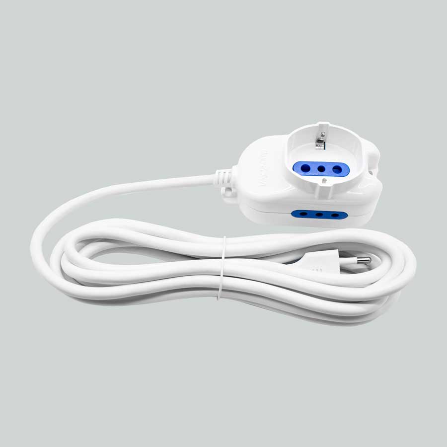 ALARGUE 1 SCHUKO 2 MODU LATE 3M LED LIFE 203074-3M - Imagen 8