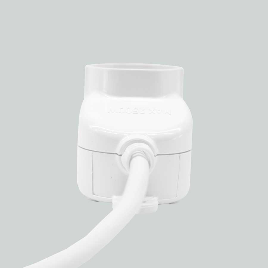 ALARGUE 1 SCHUKO 2 MODU LATE 3M LED LIFE 203074-3M - Imagen 4