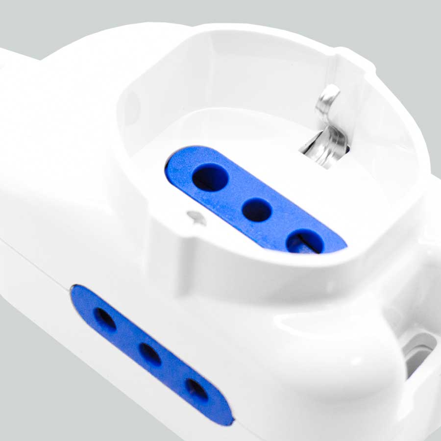 ALARGUE 1 SCHUKO 2 MODU LATE 3M LED LIFE 203074-3M - Imagen 7