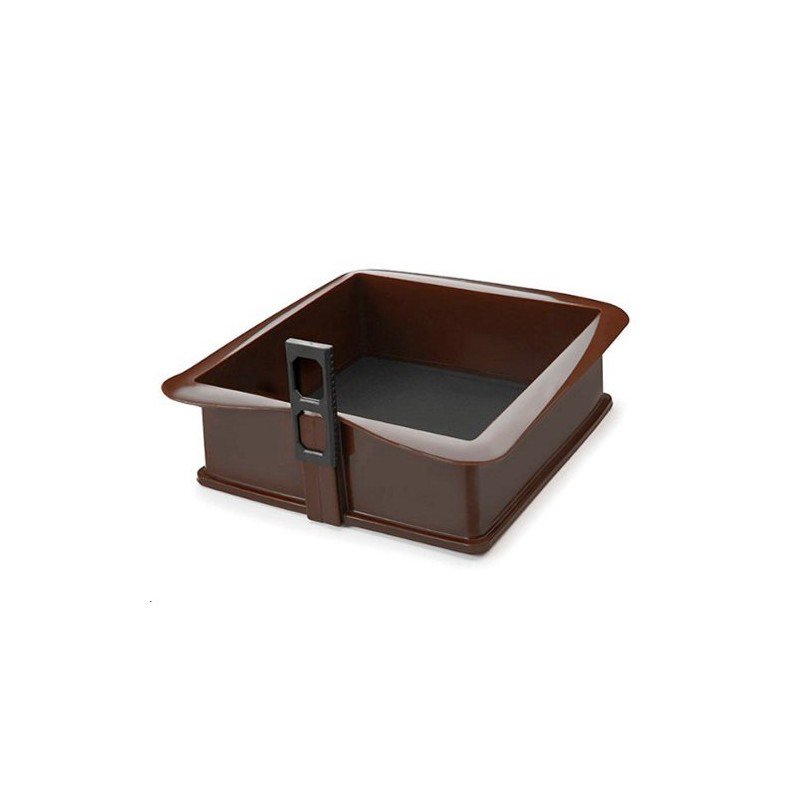 Molde cuadrado silicona de 25cm Lacor 66777