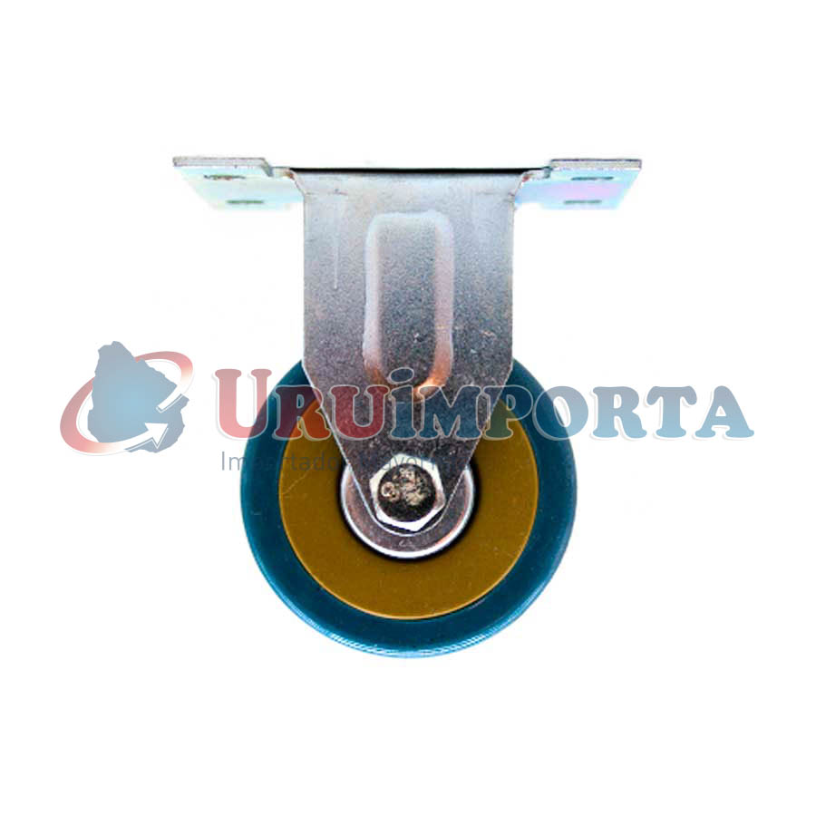 RUEDA FIJA 2″ DE GOMA-METAL LH-2464 - Imagen 2