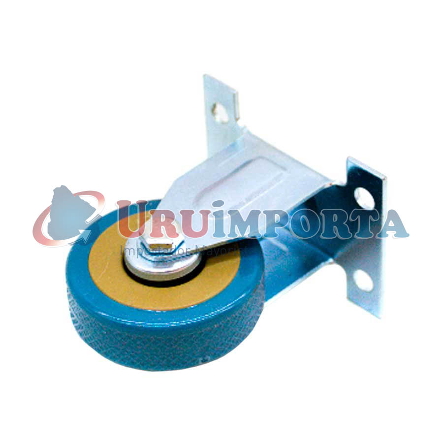 RUEDA FIJA 2″ DE GOMA-METAL LH-2464 - Imagen 4