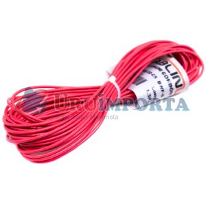 CABLE 1X1MM 10 METROS ROJO CABLINUR FLCO1R10