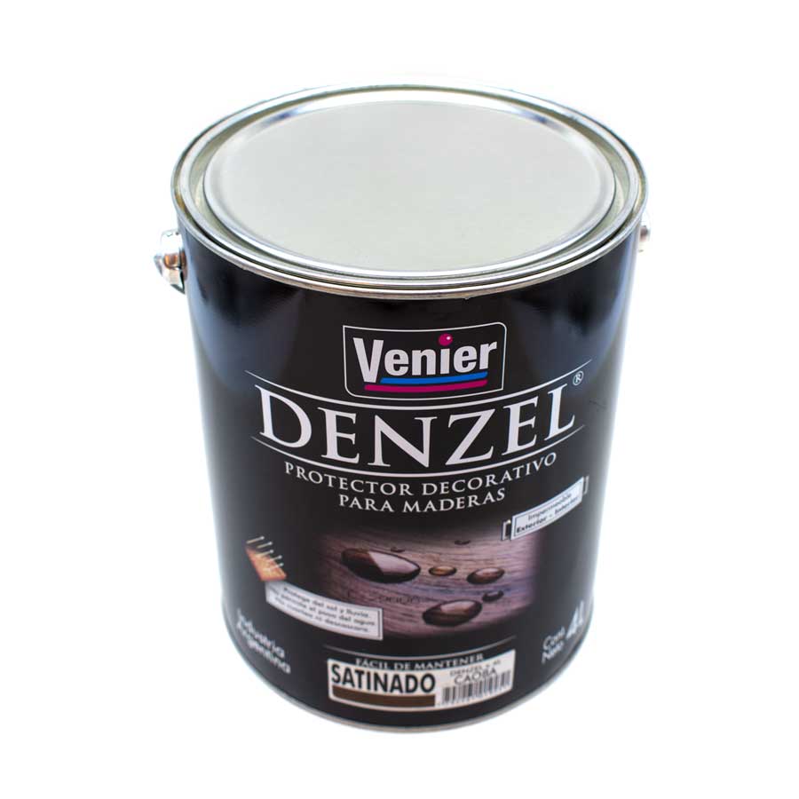 PROTECTOR 4L CAOBA PARA MADERA SATINADO DENZEL - Imagen 4