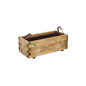 Jardinera cuadrada baroque