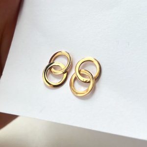 Aretes Polly- Oro 18K
