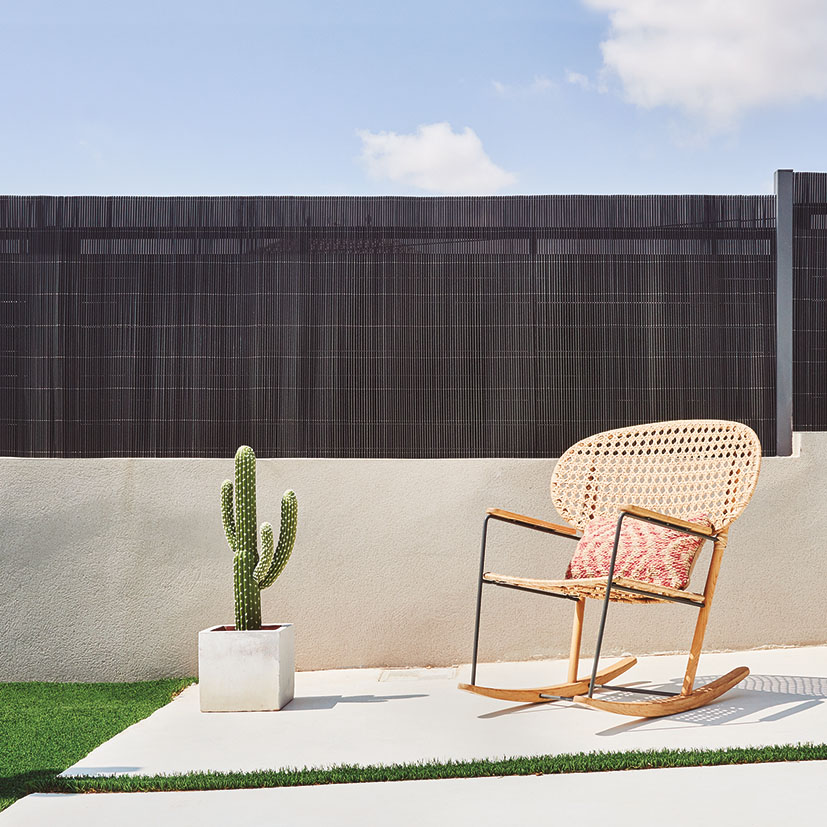 Mimbre Artificial Catral Lop 1,5 metro en color Antracita - Imagen 3