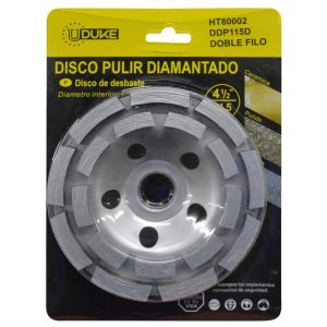 DISCO DIAMANTADO PULIR EN SECO DOBLE 41/2