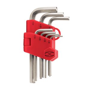 Juego 7 llaves allen std punta hexagonal con organizador Truper ALE-7P 15533