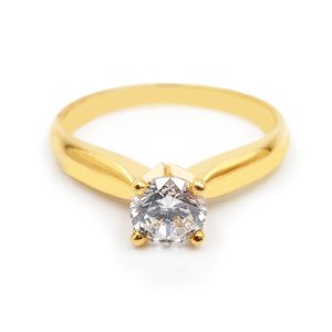 Anillo de compromiso V2 – Oro 18k