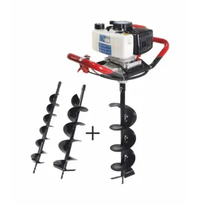 Taladro Gasolina 51.2cc 3 Taladros 48246