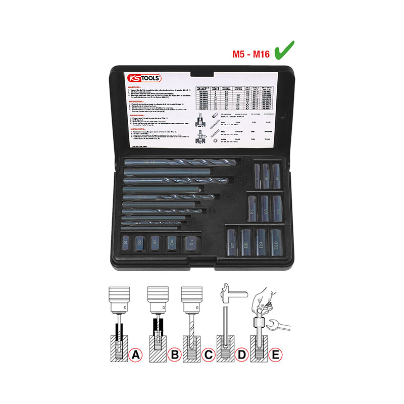 KIT fresas de roscar 25 piezas - Imagen 2