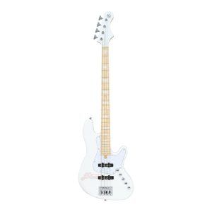 Bajo Eléctrico 4 Cuerdas Mic. Elrick Blanco C/Estuche – Cort NJS4 WHT