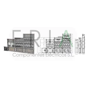 COLUMNA MODULAR 20 MONOFÁSICOS + 2 TRIFÁSICOS IBERDROLA
