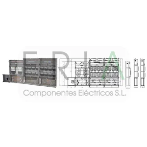 COLUMNA MODULAR 16 MONOFÁSICOS + 2 TRIFÁSICOS IBERDROLA