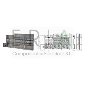 COLUMNA MODULAR 16 MONOFÁSICOS + 3 TRIFÁSICOS IBERDROLA