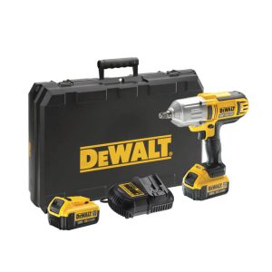 Llave de impacto DCF889M2 + 2 baterías + cargador + maleta plástica