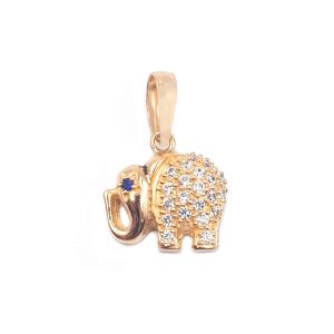 Dije de Elefante – Oro 18k