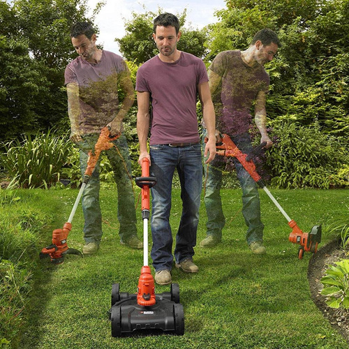 PODADORA BORDEADORA CORTACESPED BLACK & DECKER MTE550 3 EN 1 - Imagen 4