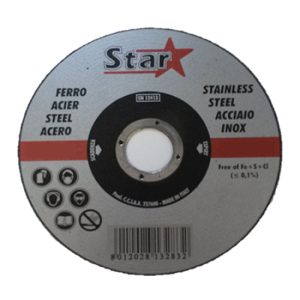 Disco de corte Inox y Hierro 115mm x 1mm
