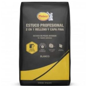 ESTUCO PROFESIONAL EN POLVO 2 EN 1 18051 BOLSA 25 KL