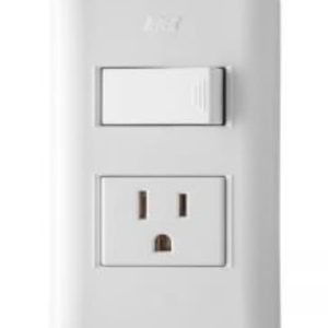 INTERRUPTOR SENCILLO + TOMA