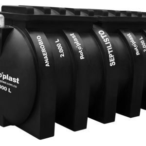 SISTEMA SEPTICO CONICO N°12(1 TANQUE SEPTICO DE 500 LTS + 1 FILTRO ANAEROBICO DE 500 LTS + 1 TRAMPA DE GRASA DE 105 LTS + 1 ACELERANTE BIOLOGICO DE 1 LITRO + 180 FILTROS PLASTICOS TIPO COLMENA + KIT DE ACCESORIOS N°12)