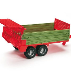 ESPARCIDORA DE ESTIERCOL REMOLQUE TRACTORES BRUDER 02209