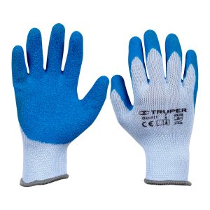 Guantes de poliéster recubiertos de latex, CH, Truper GU-411 15265