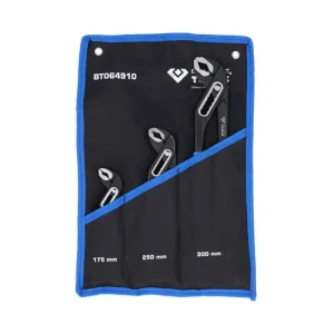 Juego de alicates de 3 piezas para bombas de agua