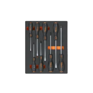 Juego de 8 destornilladores con punta de acero M162