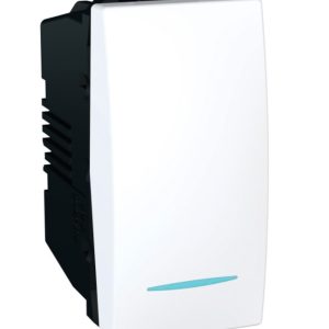 Rocker Switch – 2-Way – 16A – 250VAC – with Indication Lamp – White
