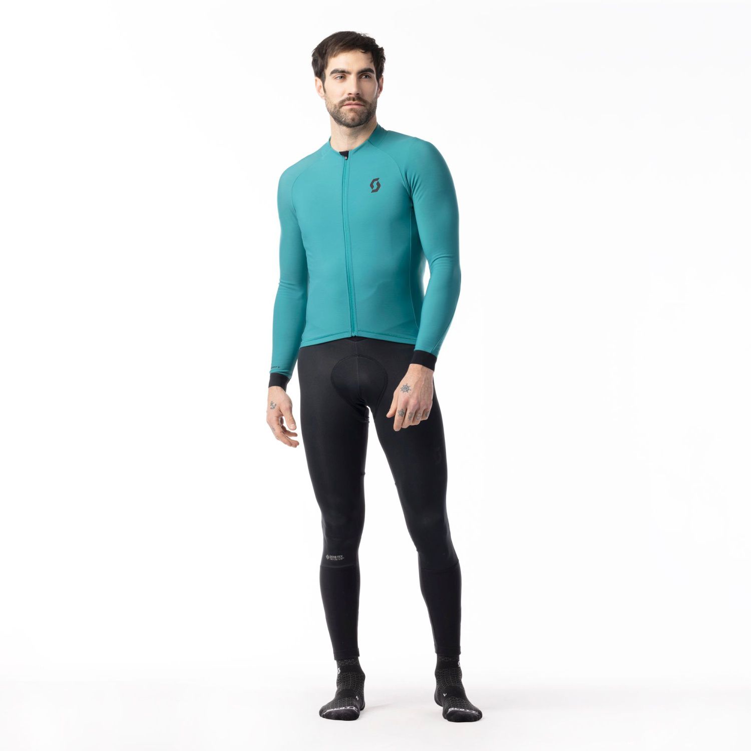 MS RC RPO WARM LS GREEN WINTER MAILLOT MANGA LARGA SCOTT 411015 - Imagen 2