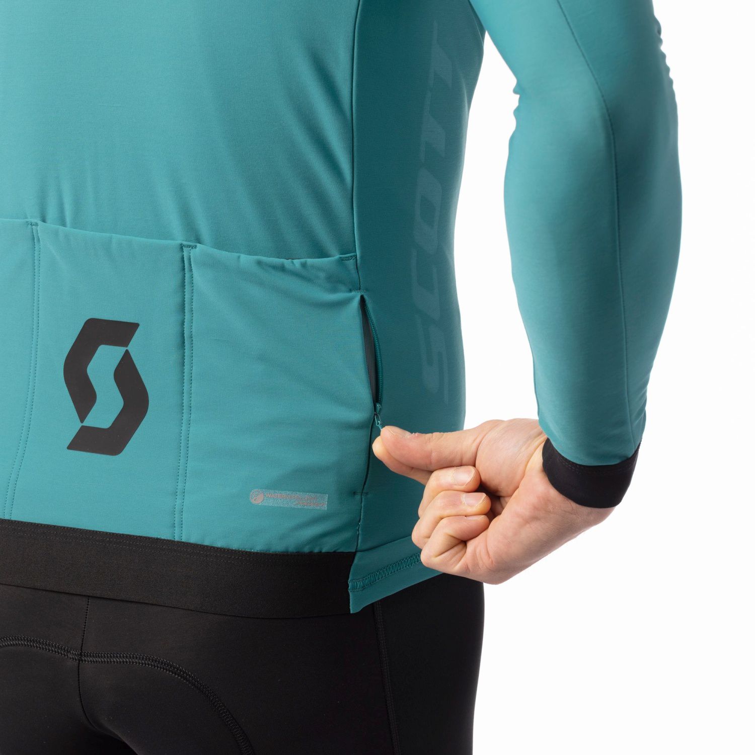 MS RC RPO WARM LS GREEN WINTER MAILLOT MANGA LARGA SCOTT 411015 - Imagen 5