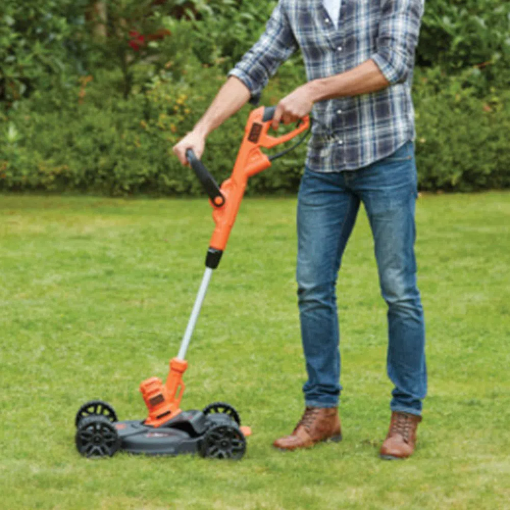 PODADORA BORDEADORA CORTACESPED BLACK & DECKER MTE550 3 EN 1 - Imagen 3