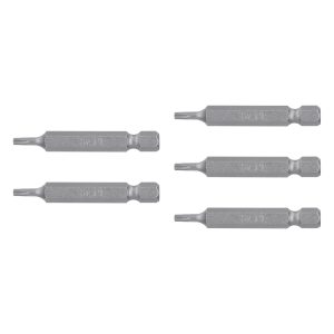 Estuche con 5 puntas torx T9 largo 2″, Truper Expert PUDE-5209 12212