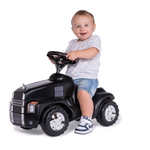 MACK NEGRO ROLLY MINITRUCK CAMION CORREPASILLOS ROLLY TOYS 161003