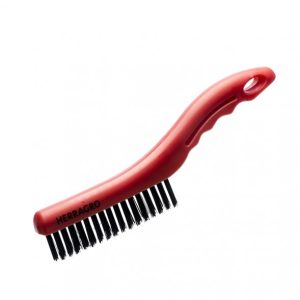 CEPILLO DE ACERO HERRAGRO 4 X 16 CABO PLASTICO