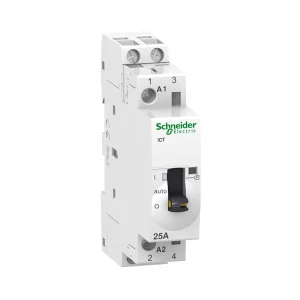 CONTACTOR MODULAR ICT 25A 2NA 230/240Vca C/MANDO A9C21732 SCHNEIDER