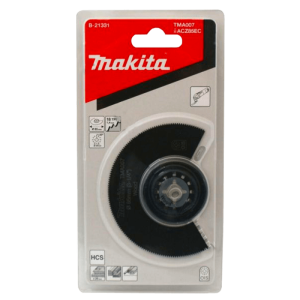 Cuchilla redonda concava corte madera tubo pvc 85mm DIAMETRO TMA007 HCS Makita B-21331