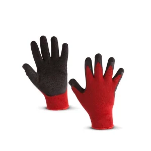 GUANTE NITRILO NEGRO/ROJO ECONOMICO