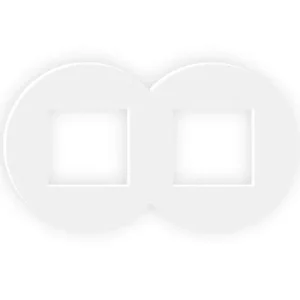 MARCO DOBLE Q-45 SIZA VIEIRA BLANCO MATE 43920 TBM EFAPEL