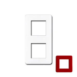 MARCO DOBLE 2 ELEMENTOS ROJO SERIE LATINA 42920 TRJ EFAPEL