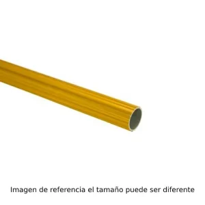 TUBO CORT. DORADO 1/2 x UND